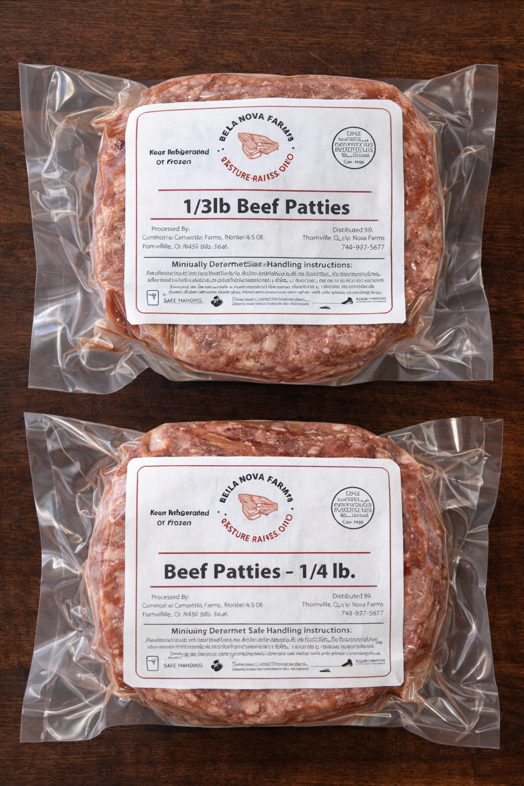 Premium Beef Patties
