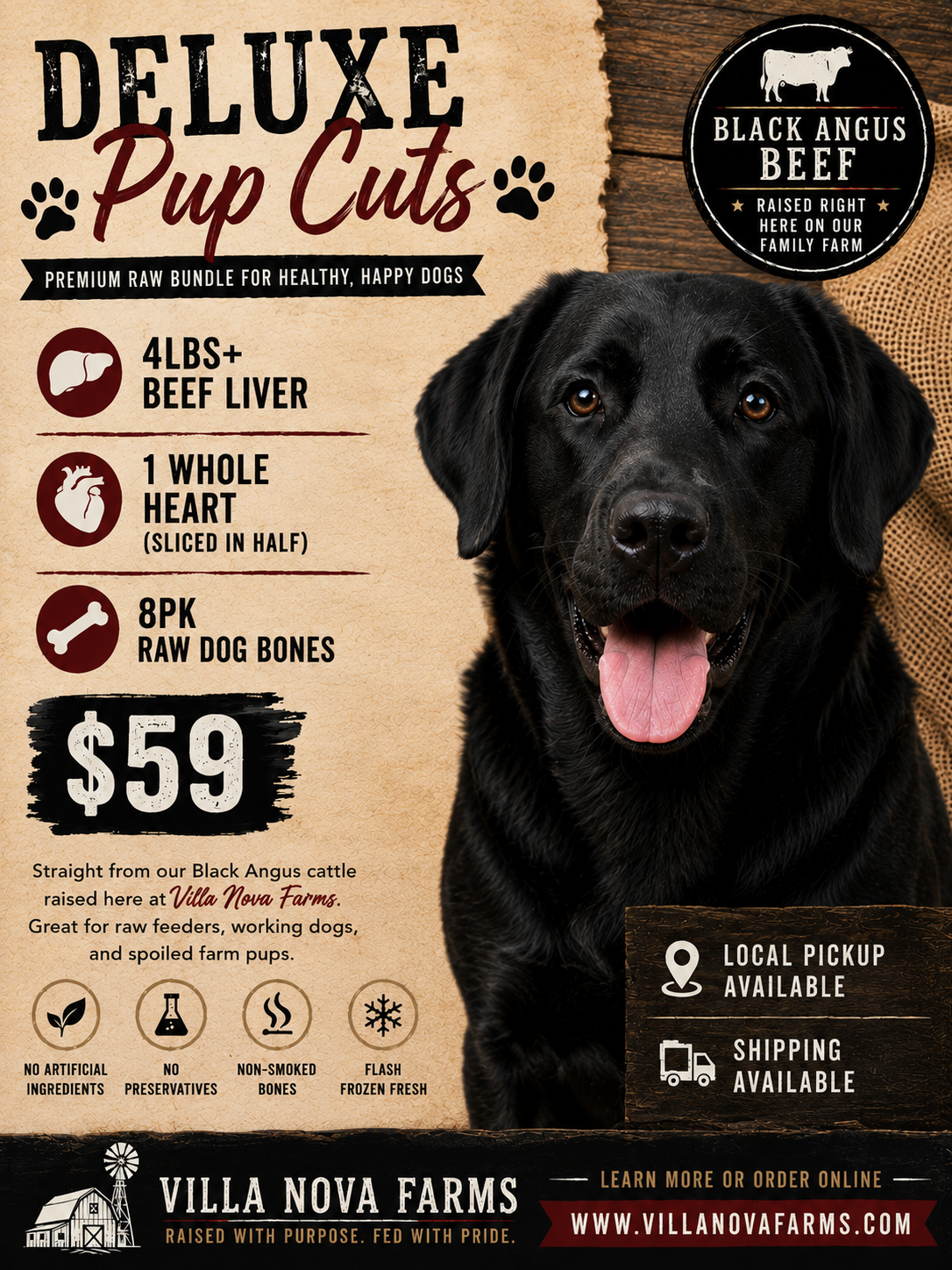 Deluxe Pup Cuts