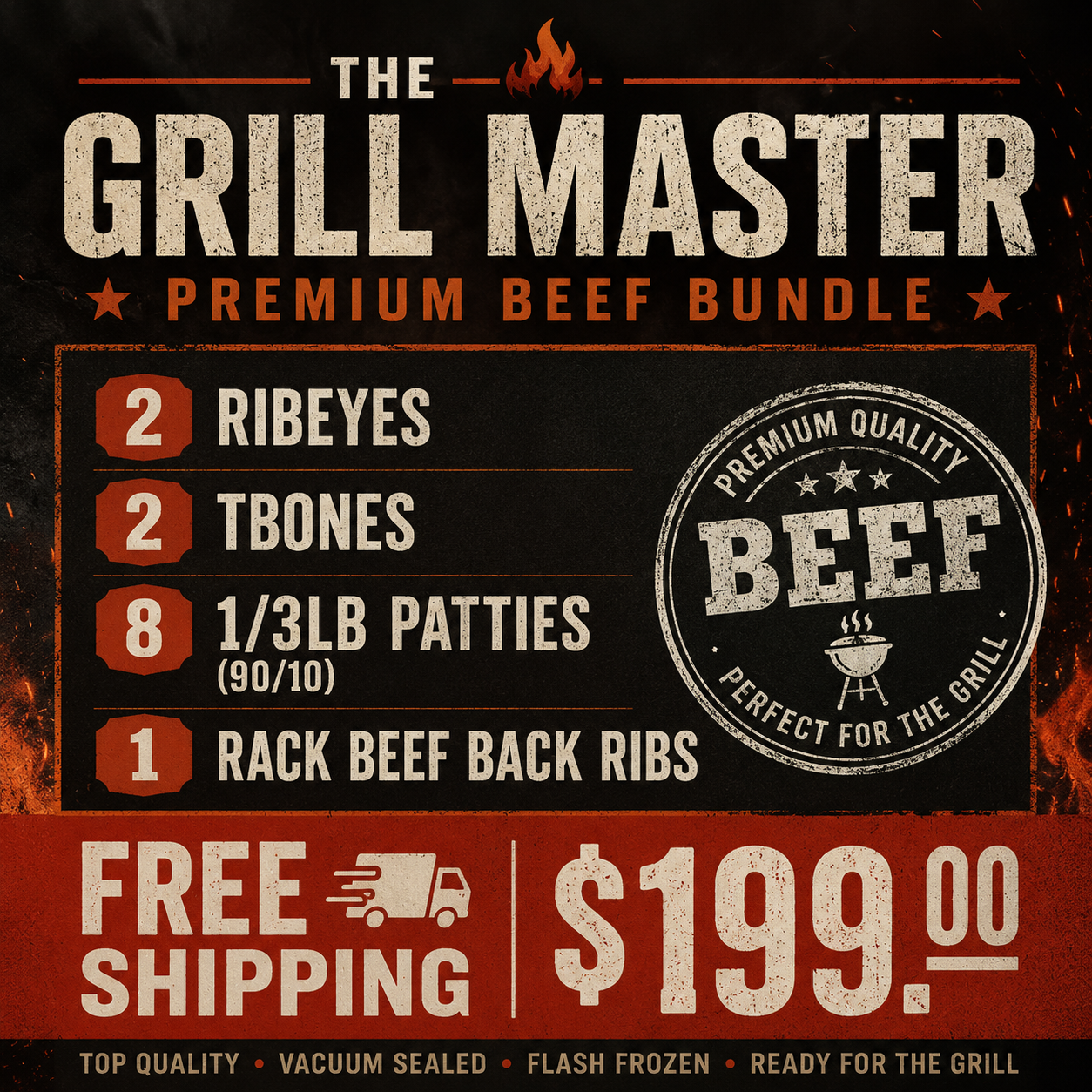 The Grill Master - Ships Free!