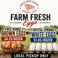 Farm Fresh Eggs