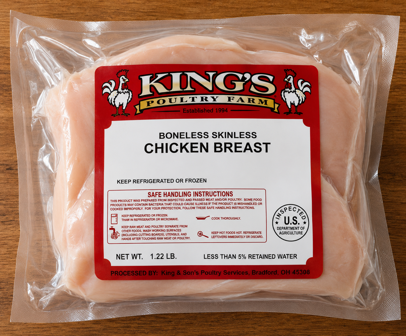 Chicken Breast (2 per Pk)