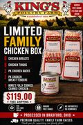 Family Chicken Bundle. Non GMO. Free Shipping